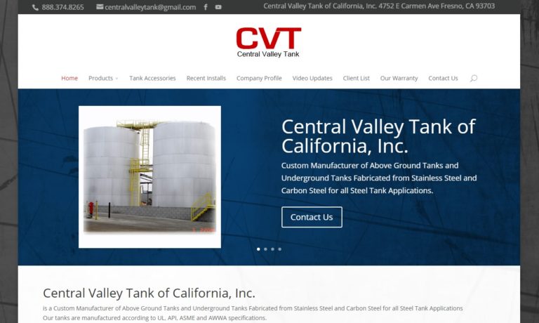 Central Valley Tank Inc.