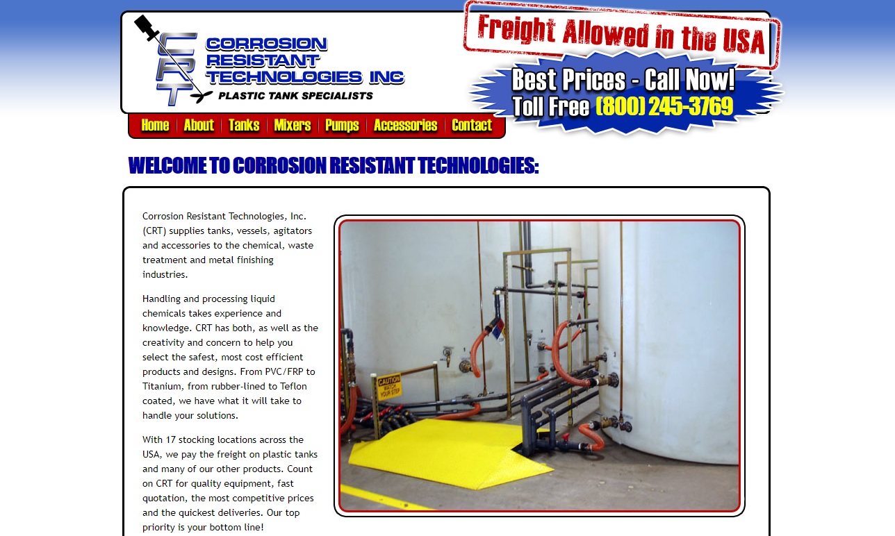 Corrosion Resistant Technologies, Inc.