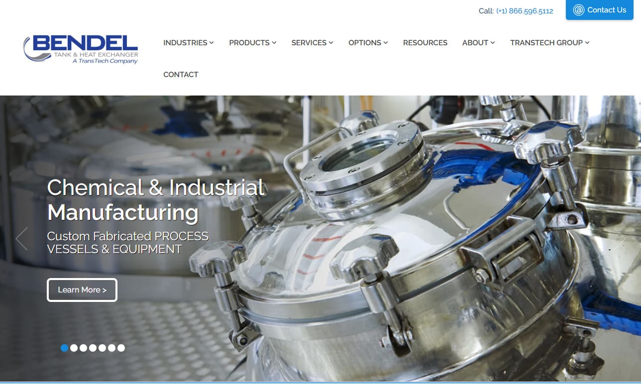 Bendel Tank & Heat Exchanger Bendel Tank & Heat Exchanger